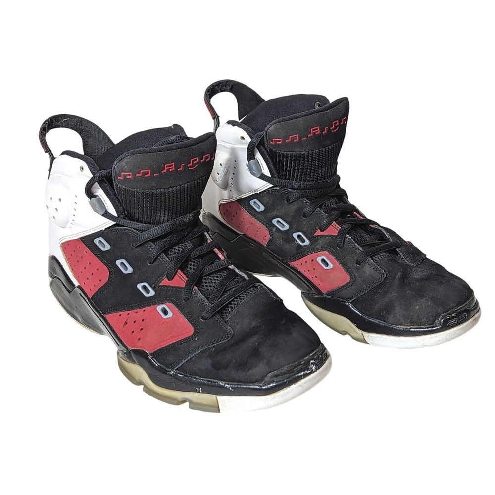 Nike Jordan Carmine‎ Black White Bred Basketball DC7330-006 Men Sneakers Size 12